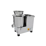 Commercial 60 kg/hr Vegetable Chopping Machine with 1HP Motor, Stainless Steel Body
